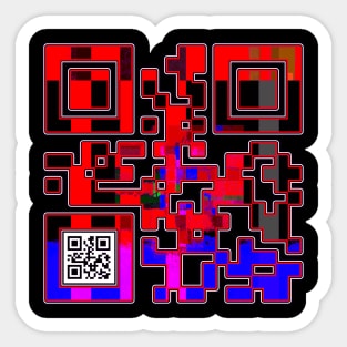 Desire QR Code Sticker